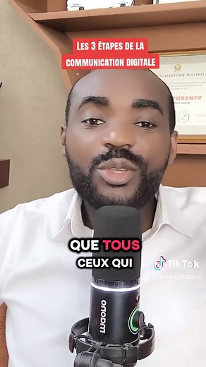 Les 3 étapes de la communication digitale #vincentkadio #visibilite #digital #perseverance