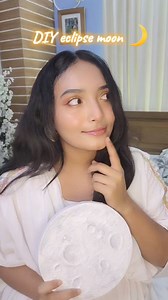 127K views · 2.4K reactions | DIY eclipse moon lamp  #diy #aesthetic #craft #art #nurtellaaaaa | Nurtellaaaaa | Facebook