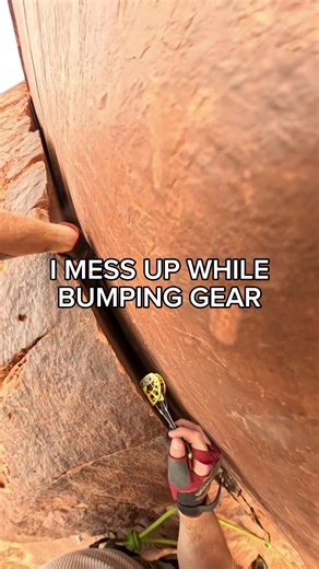 Climbing Fails: Bumping Gear in Rock Climbing