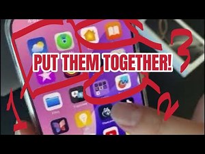 How to Create Folders for Apps on IPhone 16! Group & Categorize Apps on Homescreen