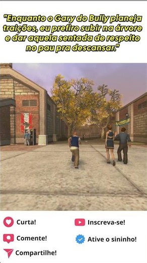 SAT ON A LOG TO REST! 🥵 I Bully #Bully #ps2 #ps5 #pcgaming #games #xbox