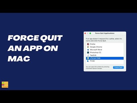 How to force quit an App on Mac (2 ways)