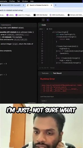To submit or not to submit?😒 #leetcode #coding #codinginterview #dsa #programming #livecoding #java