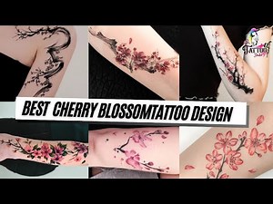 Cherry Blossom Tattoo Designs 2025 🌸 | Beautiful Sakura Flower Ideas | Stylish Cherry Blossom Tattoo