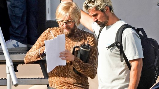 Jonah Hill puts his dramatic weight-loss transformation on display, on set of his latest directorial project, 'Cut Off.' | Entertainment Tonight