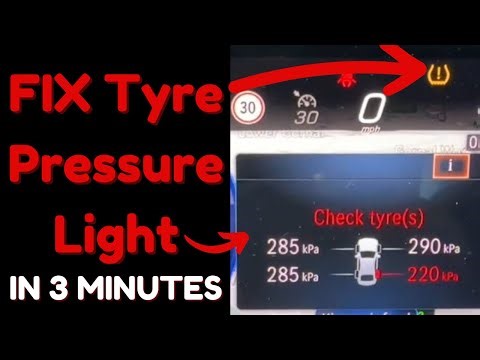 Mercedes Tyre Pressure Reset - TPMS Light Fix (EQA, GLA, GLB, C-Class & More)