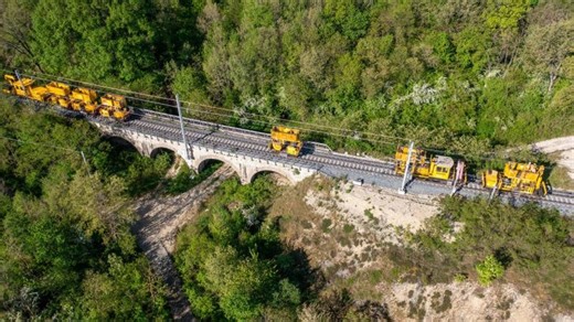 Electrifying the Isernia-Campobasso Railway | Isernia-Guardiaregia Section | Salcef Group
