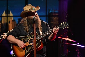 Nominated for 5 CMA Awards, Chris Stapleton delivers a beautiful performance of “What Am I Gonna Do,” accompanied by Morgane Stapleton. #Colbert | The Late Show with Stephen Colbert