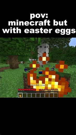 pov: minecraft but with easter eggs.. 🥚