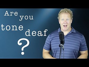 Are you tone deaf? You can learn to sing on pitch!