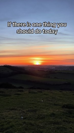 You’re doing your best ♥️ Healing takes time, give yourself grace. One day at a time♥️ Sunset 10/01/26 at Old Winchester Hill #findingpeace #fy #fyp #mind #sunset