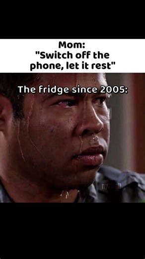 The fridge be like: #meme