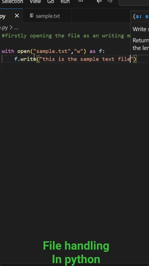 Python File Handling in Simple Way | Read & Write Files#python #coding #pydev