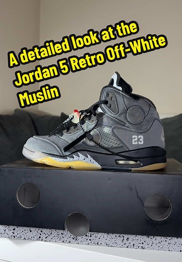 Jordan 5 Retro Off-White Muslin: A Detailed Review