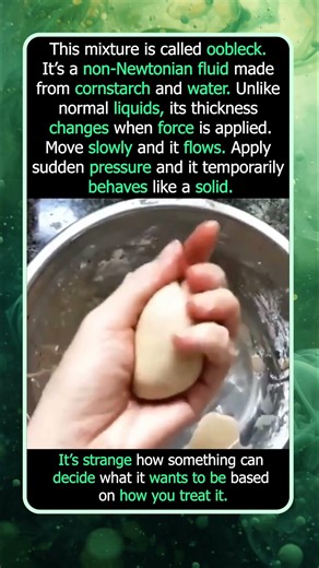 This Liquid Turns Solid Under Pressure