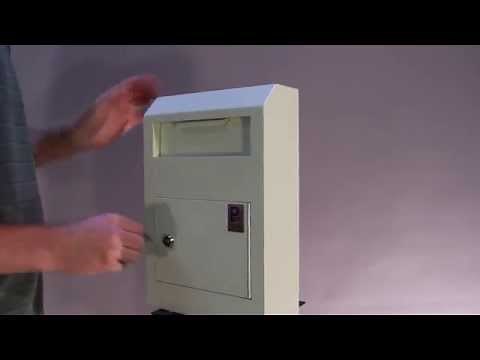 Wall Mounted Locking Drop Box Demo / Review WDS-150