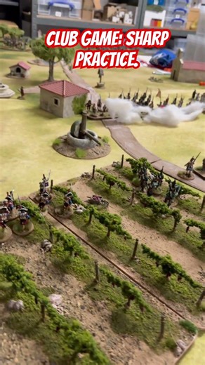 Club game: Sharp Practice - Spanish v French Peninsular war #sharpPractice #toofatlardies #napoleon