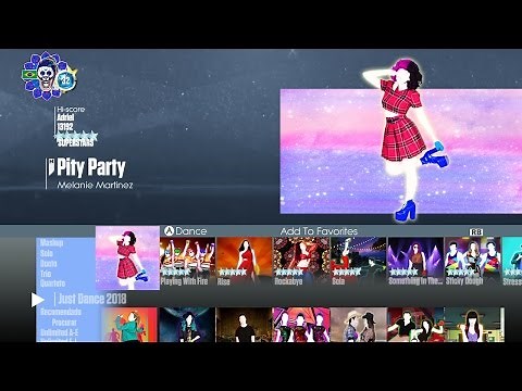 Just Dance 2018 | Menu Song List