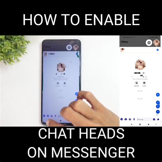 How to Enable Chat Heads on Messenger | Easy Guide In English #Messenger | A Tech Channel