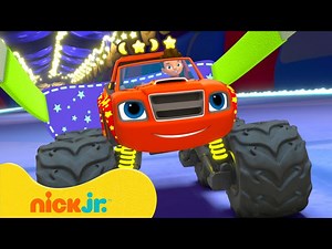Blaze Goes on a Sleepy Nighttime Race! | Blaze and the Monster Machines Scene | Nick Jr. - Videos For Kids