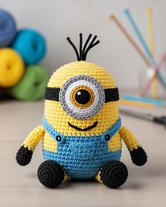 Minion Crochet Pattern - Amigurumi Toy Tutorial - Instant PDF Download - Etsy