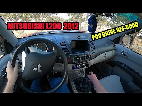 MITSUBISHI L200 2012 - POV Test Drive Turbo Diesel