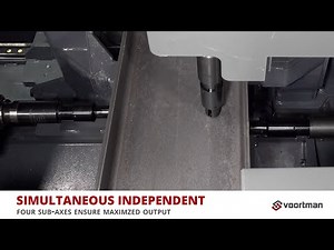 Voortman V633 | fastest milling, drilling and marking