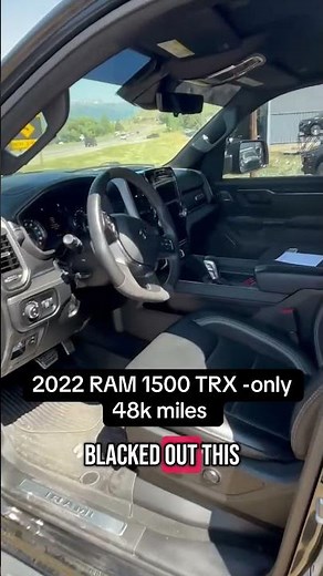 2022 Ram 1500 TRX -- Only 48k miles!