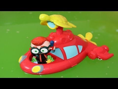 Little Einstein's Pat Pat Rocket Submarine Bath!