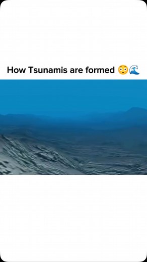This Video Simply shows how Tsunamis are formed/occured. Tsunamis are most often generated by earthquake-induced movement of the ocean floor. Landslides, volcanic eruptions, and even meteorites can also generate a tsunami. If a major earthquake is felt, a tsunami could reach the beach in a few minutes #explore #viral #tsunami #ocean #earthquake #disaster #how #naturaldisaster #nature #science #earth #knowhow #physics | Physics.unplugged
