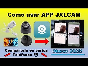 How to use JXLCAM APP and Share Wifi Camera on Multiple Phones 😎 NEW 2022