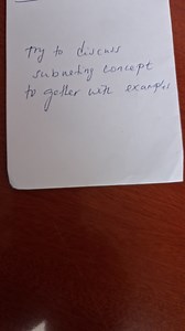 Try to discuss subnetting concept together with examples.... | Filo