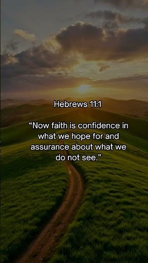 Hebrews 11:1 | Strengthen Your Faith Today #Faith #BibleVerse #ChristianFaith