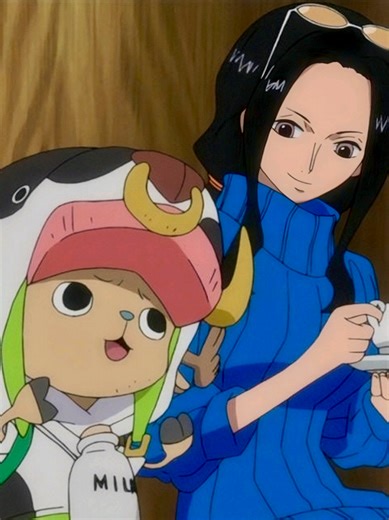 Adorable Moments of Chopper and Nico Robin in One Piece