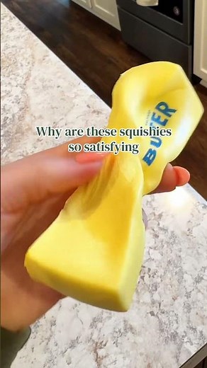 DIY Butter Squishy Surprise: Ultimate Squishy Toy Experience! #ButterSquishy #FidgetToy