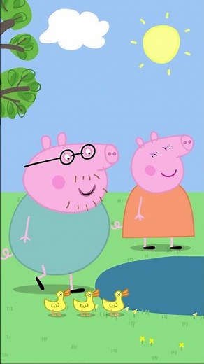 La marre aux petits bateaux ⛵ #Shorts #PeppaPig