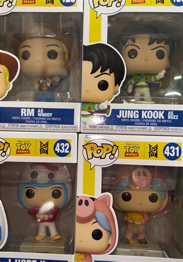 Funko Pop X BTS Toy Story Disney #funkopop #bts #disney #funko #btsarmy