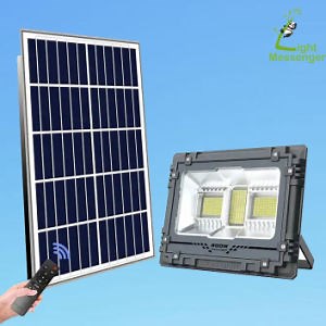 [Hot Item] Light Messenger Floodlight Industrial Waterproof IP67 Outdoor Solar Reflector LED Garden Solar Flood Light