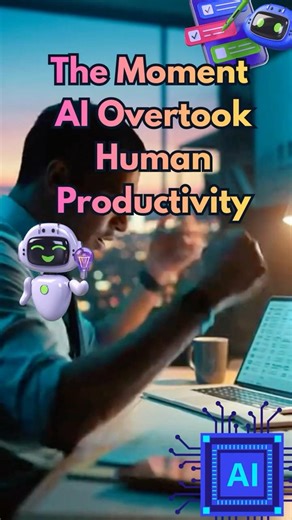 The Moment AI Overtook Human Productivity! #ai