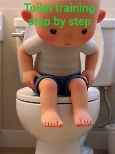 🌟Show your child animated toilet training videos ⭐An easy step by step instructions to follow.
