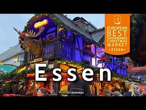 Essen Christmas Market 🎄🎁 [4K]