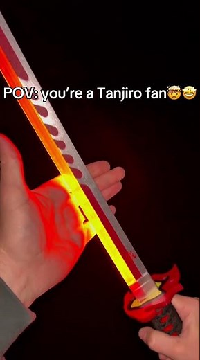 The best anime swords?!😅 Demon slayer fans will love this #tanjiro #demonslayer #anime #shortanime