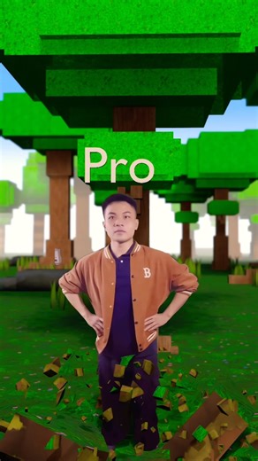 Noob vs Pro roblox ☠️