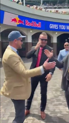 Trainer Whit Beckman wins Race 6 on Derby Day with Tour Player