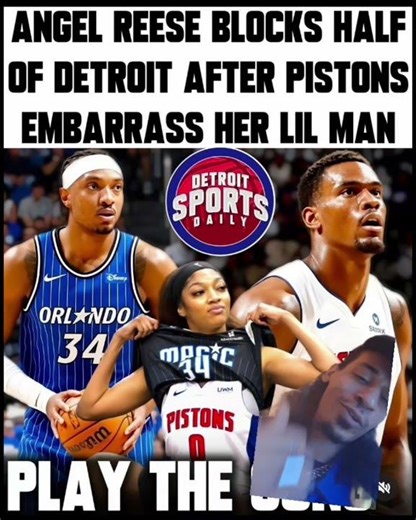 " F Detroit " - Angel Reese #nba #nbanews #wnba #wnbanews #basketball #nbahighlights #jalenduren #kd