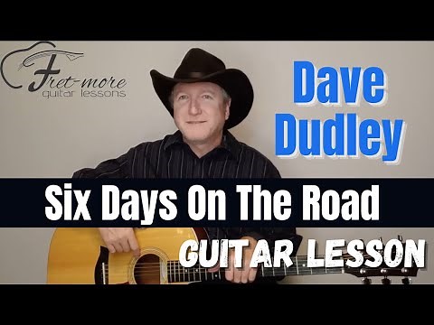 Six Days On The Road - Dave Dudley Guitar Lesson - Tutorial