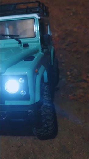 D90 RC Defender 🔥 LED Light Upgrade 💡✨ | Night Beast Mode ON 🌙