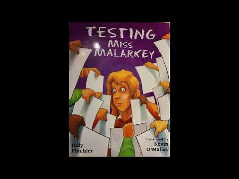 Testing Miss Malarkey Read Aloud
