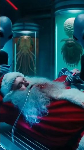 Alien Abduction Series Santa Claus gets abducted #funny #shorts #christmas
