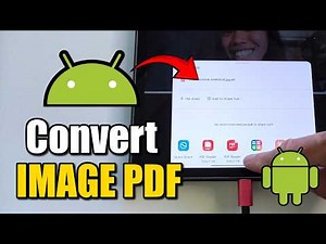 How to Convert IMAGE to PDF File on Android (Easy Guide)